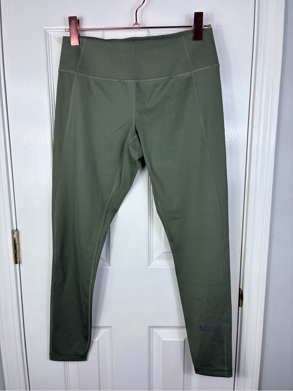 5.11 Tactical Olive Green Performance Leggings PT-R Womens Size Medium